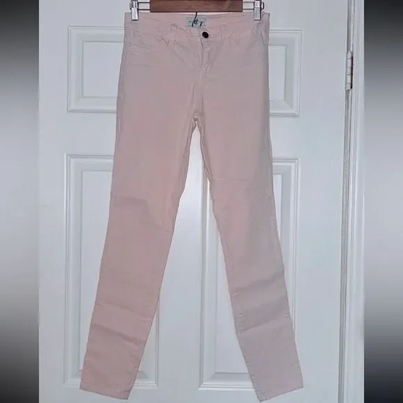 Cello Jeans Womens Skinny Jeans size 9 Juniors Bliss Pink Denim Stretch zipper - Picture 2 of 7